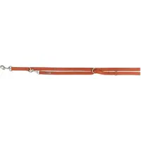Trixie Hondenriem Premium Verstelbaar Roest Bruin - 200X1,5 Cm (Chien, Sport canin)