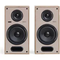 Elipson Enceinte sans fil Hi-Fi Horus 6B Active BT Phono Bois Clair (la paire)