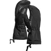Ortovox - Moufles de ski en laine de mérinos - Merino Freeride Mitten M Black Raven pour Homme en Laine - Taille S - Noir