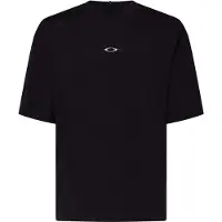 Oakley Apparel Stacked Metal Short Sleeve T-shirt Noir S Homme