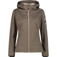 CMP Veste pour femme, modèle à capuche zippée, couleur caramel. Caramel. Taille 40