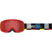 Giro Buster Blocks Junior Ski Goggles Rouge Amber Scarlet/CAT2 Enfants