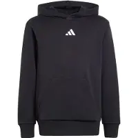 Adidas Essentials Small Logo Hoodie Noir 7-8 Years Enfants