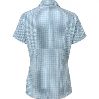 Vaude Seiland Iii Short Sleeve Shirt Bleu 46 Femme
