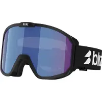Bliz Rave Ski Goggles Noir Light Orange&Blue/CAT1