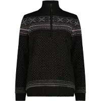 CMP 7h86505 Half Zip Sweater Noir 2XL Femme