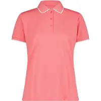 CMP 31t5066 Short Sleeve Polo Rose L Femme