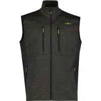 CMP Veste sans manche jacquard softshell