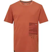 Salewa Eagle Cover Short Sleeve T-shirt Marron S Homme