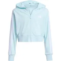 Adidas Essentials Full Zip Sweatshirt Bleu 14-15 Years Fille