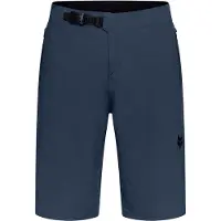 FOX Racing Hommes, Pantalon de cyclisme, Defend Short (34, L, Taille unique, XL), Bleu