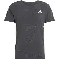 Adidas T-Shirt fonctionnel 'Adizero' vert clair / noir / blanc