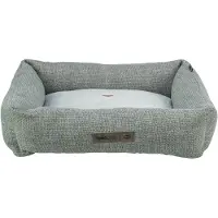 Trixie Viviana bed, square, 120 × 75 cm, blue-grey (Chat, Chien)