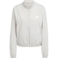 Adidas Train Essentials 3 Stripes Woven Warm Up Full Zip Sweatshirt Beige L / Regular Femme