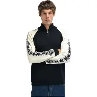 Dale of Norway Geilo, sweater, hommes, noir/blanc