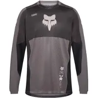 FOX Maillot de motocross tout-terrain Ranger Air, noir/gris, XL