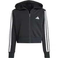 Adidas Veste de survêtement 'Essentials' noir / blanc