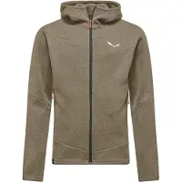 Salewa Puez Rocca Polarlite Hoodie Fleece Beige M Homme