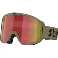 Bliz Rave Ski Goggles Vert Brown W Red Multi/CAT3
