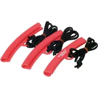 Bikeservice 267006010 Rim Lock Rouge