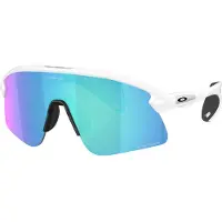 Oakley - Lunettes de soleil - Stunt Devil S Matte White/Prizm Sapphire pour Homme - Blanc