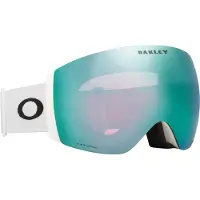 Oakley Flight Deck Pro L Ski Goggles Blanc Prizm Sapphire & Prizm Iced/CAT3+CAT2