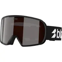 Bliz G002s Ski Goggles Noir Orange W Silver Mirror/CAT2