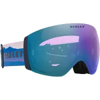 Oakley Flight Deck Pro L Ski Goggles Bleu Prizm Iced & Prizm Sapphire/CAT+CAT3
