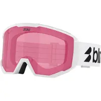 Bliz Spark Ski Goggles Blanc,Rose Pink/CAT1