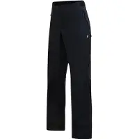 Peak Performance - Pantalon imperméable de ski de randonnée - W Ascent Softshell Pants Black pour Femme en Softshell - Taille M - Noir