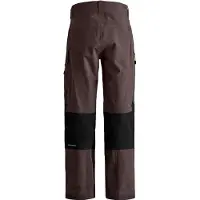 Ortovox - Pantalon de ski imperméable et coupe-vent - Ravine Free 3L Pants W Dark Chestnut pour Femme en Laine - Taille L - Marron