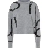 Super.natural Capital Logo Krissini Sweatshirt Gris XL Femme