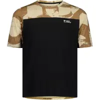 Mons Royale - T-shirt de VTT en laine de mérinos - Diversion Merino Jersey SS M Mr Grunge/Black en Nylon - Taille M - Noir