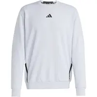 Adidas Sweat de sport 'Designed For Training' gris clair / noir