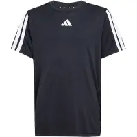 Adidas T-Shirt fonctionnel noir / blanc