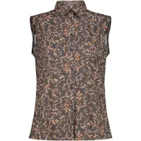CMP 34s6176 Sleeveless Shirt Marron S Femme