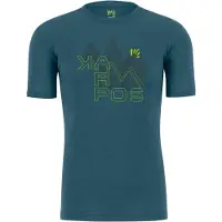 Karpos Gusela Merino Short Sleeve T-shirt Bleu XL Homme