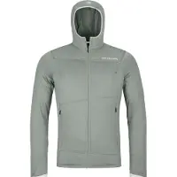 Ortovox - Polaire légère à capuche en laine mérinos - Fleece Light Hoody M Green Sage pour Homme en Laine - Taille XL - Vert