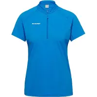 Mammut Ducan Fl Half Zip Short Sleeve T-shirt Bleu XS Femme