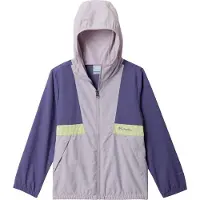 Columbia Chaussures Columbia Chaqueta con capucha Columbia Spire Valley Windbreaker violeta amarillo niño pour Homme