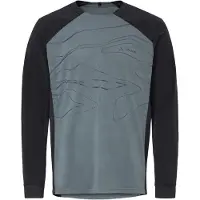 Vaude Bike Moab Ls Pro Long Sleeve T-shirt Gris M / Regular Homme