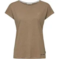 Vaude Neyland Short Sleeve T-shirt Marron 38 Femme