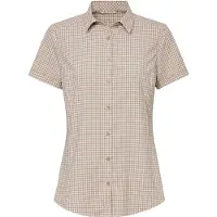 Vaude Seiland Iii Short Sleeve Shirt Beige 38 Femme