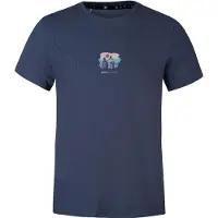 Rafiki Arcos Short Sleeve T-shirt Bleu L Homme