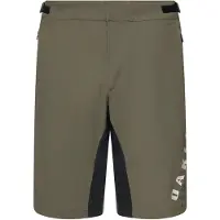 Oakley Apparel Free Ride Lined Shorts With Chamois Vert 32 Homme