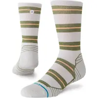 Stance Striped It Light Wool Rws Crew Socks Blanc EU 43-46