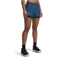 Under Armour Short 2-en-1 Ua Fly By - bleu wham, taille : XS