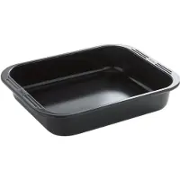 Spring Set de cocottes Culinar Pure rectangulaires 3 pièces, Poêle + casserole, Noir