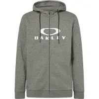 Oakley Apparel Bark 2.0 Full Zip Sweatshirt Gris S Homme