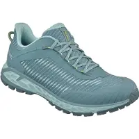 Meindl Femmes, Chaussures de randonnée, Power Walker 4.2 Clima (37), Jaune, Gris, Turquoise